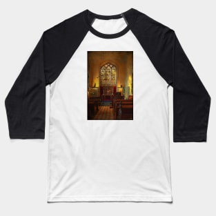 Warwick Castle Chapel Baseball T-Shirt